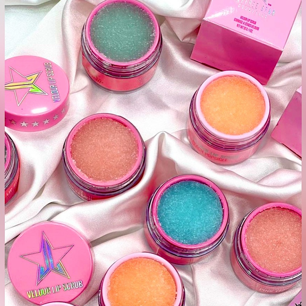 Jeffree Star | ‘Salted Caramel’ Velour Lip Scrub | NiB LE tasty lip therapy - Picture 14 of 15